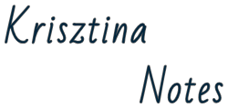 Krisztina Notes